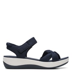 CLARKS - Zapato casual Mujer Arla Shore Navy Textile Azul