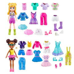 POLLY POCKET - Accesorios Muñeca Súper Paquete De Modas Bahía Mágica