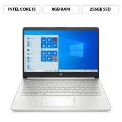 HP - Laptop Intel Core I3 8GB 256GB SSD 12va Gen 14" 14-dq5009la