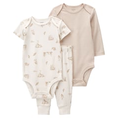 CARTER'S - Conjunto Bebé Niño Niña 3 Piezas Algodón Carters