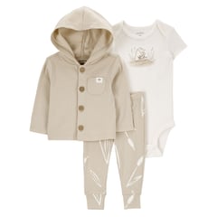 CARTER'S - Conjunto Bebé Niño Niña 3 Piezas Algodón Carters