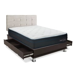 DRIMER - Dormitorio con Cajones Gravity Cuadros 2 Plz + 2 Almohadas