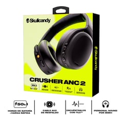 SKULLCANDY - Audifono Crusher Anc 2 Black