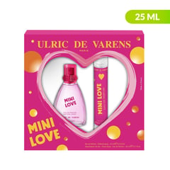 ULRIC DE VARENS - Estuche Mini Love Edp 25 Ml + Roller 20 Ml