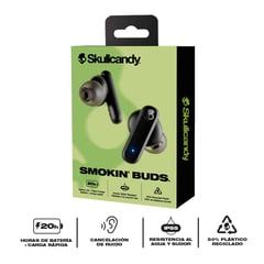 SKULLCANDY - Audifono Skullcandy Smokin Buds Tw Black