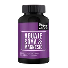 MUJER AGUAJE - Mujer Aguaje - Aguaje Soya y Magnesio 100 Cápsulas