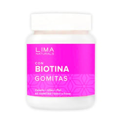 LIMA NATURALS - Biotina 60 Gomitas