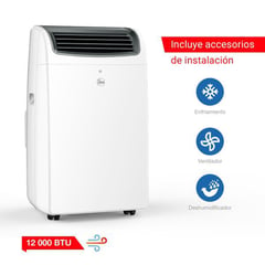 RHEEM - Aire Acondicionado Portátil 12k Btu