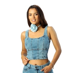 FORDAN JEANS - Top Casual Mujer Fordan