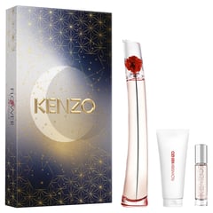 KENZO - Set Flower By L'absolue Eau De Parfum 100 Ml + Body Lotion 75 Ml + Travel Spray 10 Ml