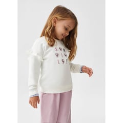 MANGO KIDS - Polera Bebé Niña Algodón