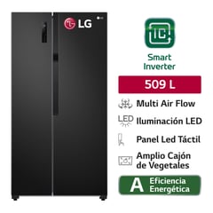 Refrigeradora GS51MPD 509L Multi Air Flow Side By Side