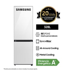 SAMSUNG - Refrigeradora Bottom Frezzer Bespoke 328L Panel Intercambiable