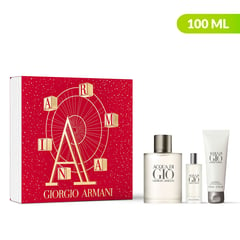 GIORGIO ARMANI - Acqua Di Gio Eau De Toilette 100 Ml + Eau De Toilette 15 Ml + Shower Gel 75 Ml