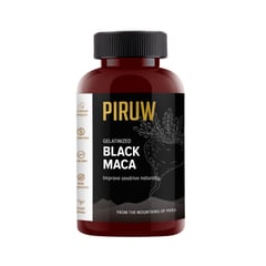 PIRUW - Maca Negra 100 Cápsulas