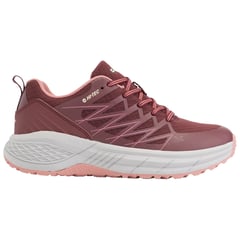 HI TEC - Zapatillas Deportivas Mujer Trail Lite  Rojo