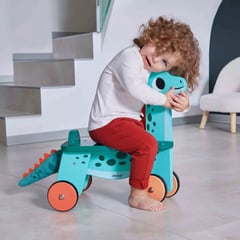 JANOD - Dinosaurio Con Cola De Peluche Extraíble