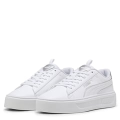 PUMA - Zapatillas Urbanas Mujer Smash Platform V3 Pop Up Metallics