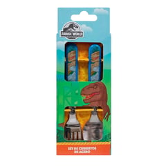 JURASSIC PARK - Set Cubiertos Jurassic Kids