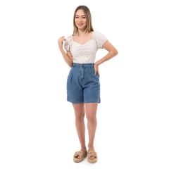 PIONIER - Short Denim Mujer