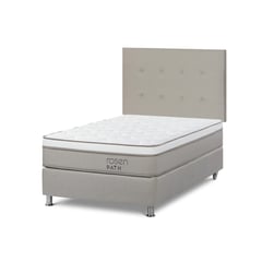 ROSEN - Dormitorio Path New West 1.5 Plz + 1 Almohada