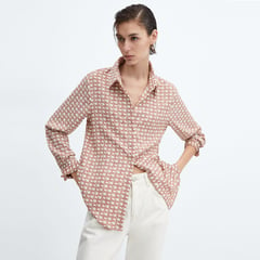 MANGO - Camisa Casual Mujer