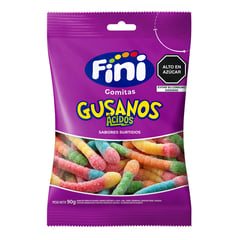 FINI - Gomas Gusanos Acidos 90g