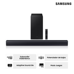 SAMSUNG - Soundbar Bluetooth 2.1Ch HW-C450/PE