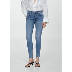 MANGO - Jean Skinny Algodón Mujer