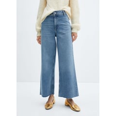 MANGO - Jean Culotte Algodón Mujer