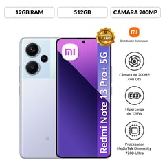 XIAOMI - Celular Redmi Note 13 Pro+ 12GB 512GB