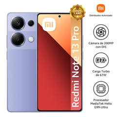 XIAOMI - Celular Redmi Note 13 Pro 8GB 256GB.