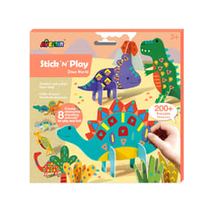 AVENIR - Stick 'n' Play Mundo Dino Pegatinas