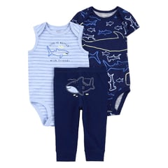 CARTER'S - Conjunto 3 Piezas Bebé Niño Carters