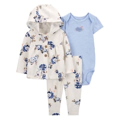 CARTER'S - Conjunto 3 Piezas Bebé Niña Carters