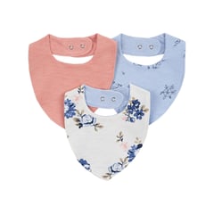 CARTER'S - Babero Pack X3 Bebé Niña Carters