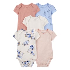 CARTER'S - Body Pack X5 Bebé Niña Carters