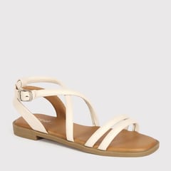 STHEF - Sandalias Mujer Off White