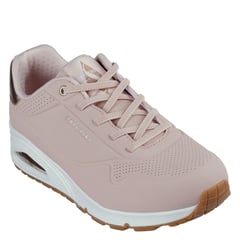 SKECHERS - Zapatillas Urbanas Mujer Uno  Rosado