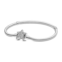 PANDORA - Pulsera Broche Asimétrico Estrella