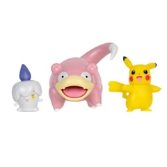 POKEMON - Pack x3 Figuras De Batalla 6 cm