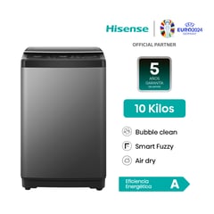 HISENSE - Lavadora 10kg carga superior WT3J1023UT