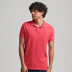 SUPERDRY - Polo 100% Algodón Manga Corta Hombre