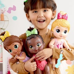 BABY ALIVE - Muñeca Burbujas Relajantes Harper Hugs