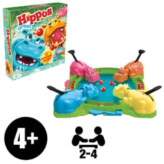 HASBRO - Juego De Mesa Hippos Glotones