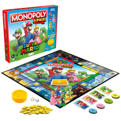 MONOPOLY - Juego De Mesa Mario Bros Junior