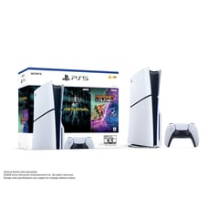 SONY - Consola PS5 Slim con lectora de disco + Returnal + Ratchet & Clank