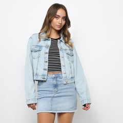 DENIMLAB - Casaca 100% Algodón Mujer