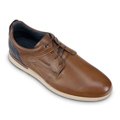 CALIMOD - Zapato Casual Hombre Marrón