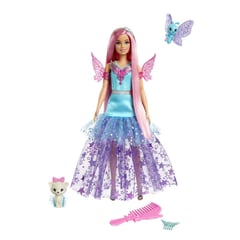 BARBIE - Muñeca Con Dos Mascotas De Cuento De Hadas